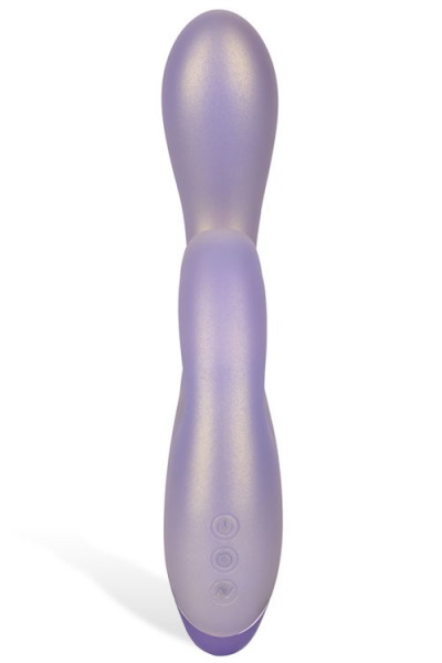 California Exotic G-Kiss 7.5" Rabbit Vibrator With Flickering Tongue