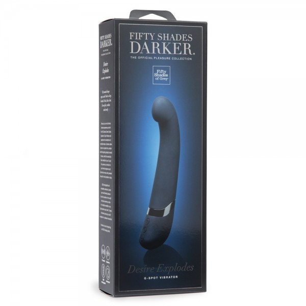 Fifty Shades Darker Desire Explodes USB Rechargeable G-Spot Vibrator