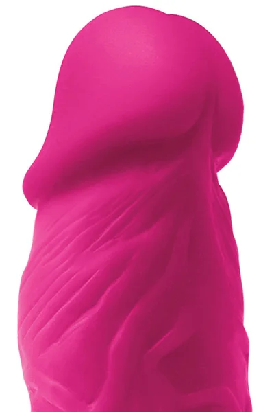 nsnovelties 4" Realistic Satin Texture Silicone Dildo — image 5 of 6