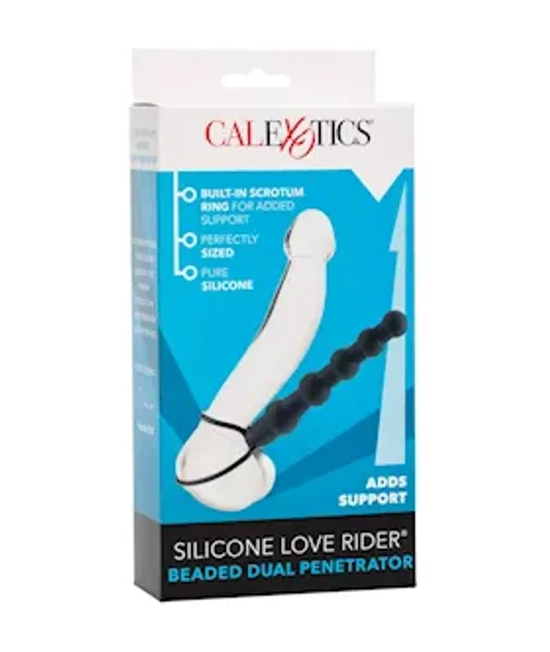 Silicone Love Rider Beaded Dual Penetrator — image 15 of 15