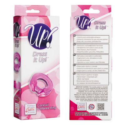 Cocktail collared ring