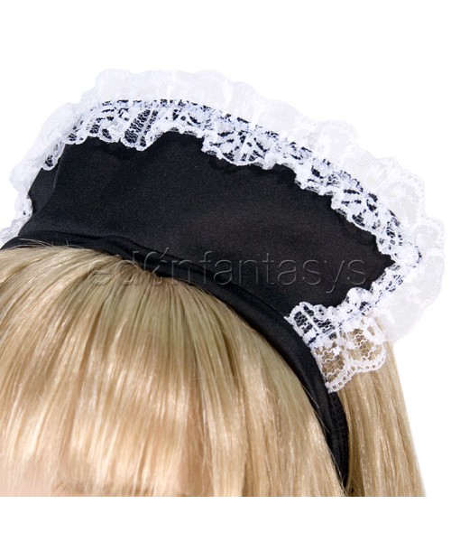 Frisky French maid