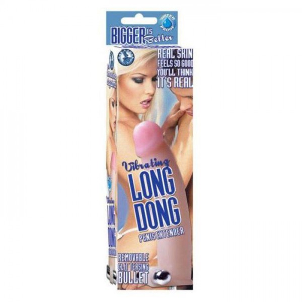 Vibrating Long Dong Penis Extender