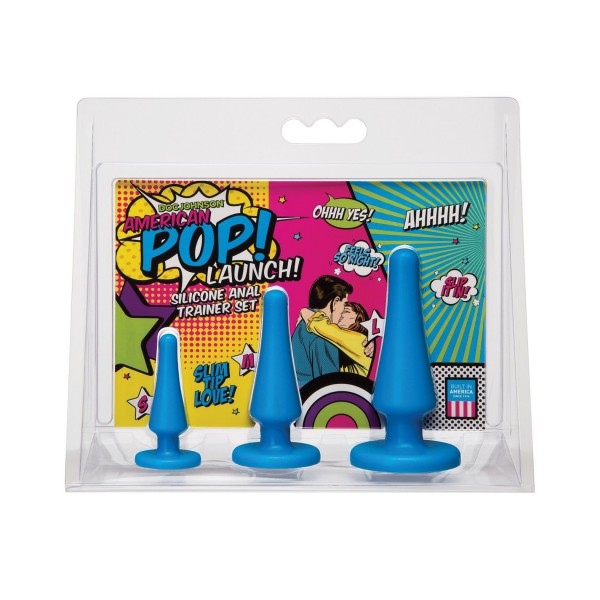 American Pop Launch Silicone Anal Trainer Set — image 7 of 9