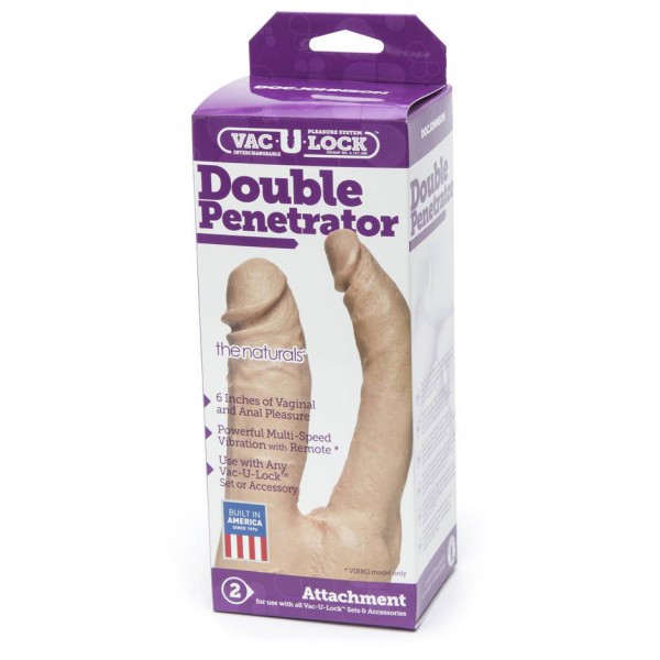 Doc Johnson Vac-U-Lock Double Penetration Dildo