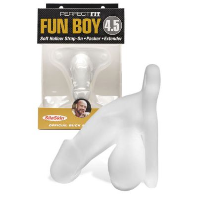 Perfect Fit Soft Hollow 4 5 Strap On Packer Extender Gender Neutral