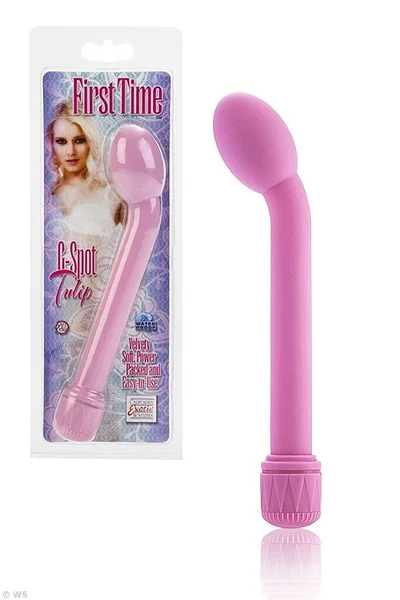 California Exotic First Time 6.75" G-Spot Tulip Vibe — image 2 of 3
