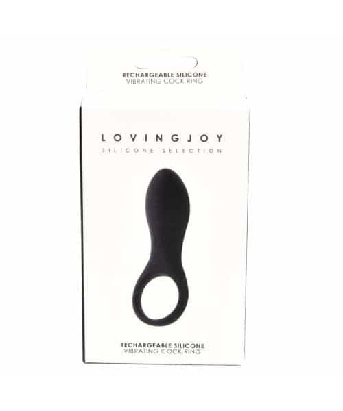 Loving Joy Rechargeable Silicone Vibrating Cock Ring