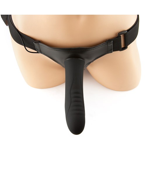 Vibrating strap-on extender