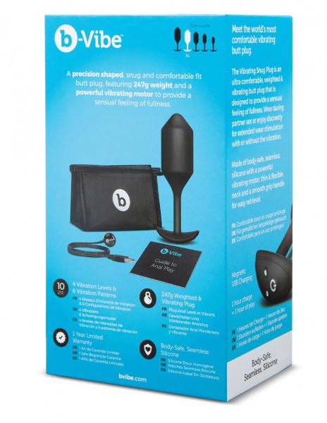 B-Vibe X-Large Vibrating Snug Plug — image 14 of 14