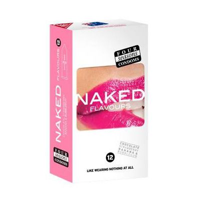 Four Seasons Naked Flavour Condoms 12 pack