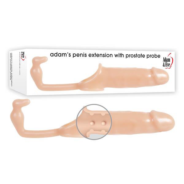 Adam & Eve Adam's Penis Extension With Anal Leash