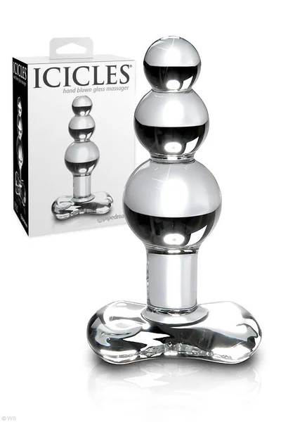 Pipedream 4.25" Glass Anal Plug  — image 3 of 4