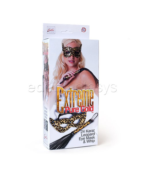 Leopard eye mask and whip — image 5 of 5