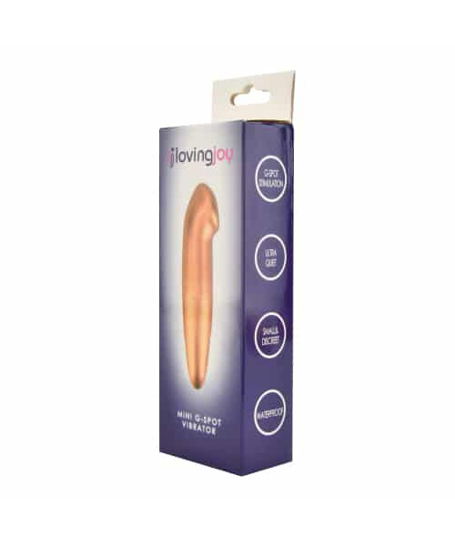 Loving Joy Mini G-Spot Vibrator Gold — image 9 of 10