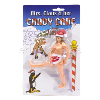 Mrs Claus her candy cane
