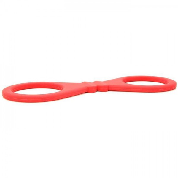 Frisky One Piece Silicone Handcuffs - Great For Beginners!