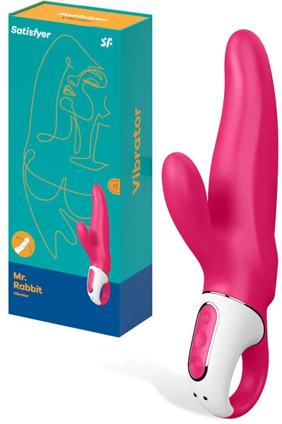 Satisfyer Mr Rabbit 8.7" Silicone Vibrator — image 20 of 25