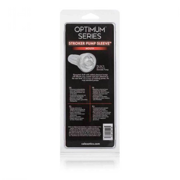 Optimum Series Universal Penis Pump Mouth Sleeve and Masturbator