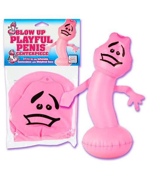 Blow Up Playful Penis Center Piece