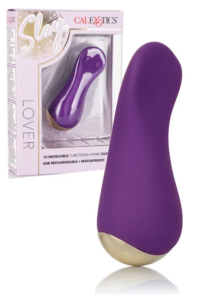 California Exotic 4.25" Curved Silicone Vibrating Massager — image 19 of 24