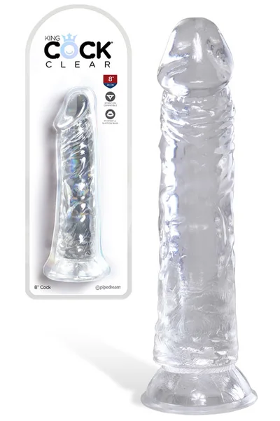 Pipedream King Cock 8" Dildo With Suction Base — image 7 of 12