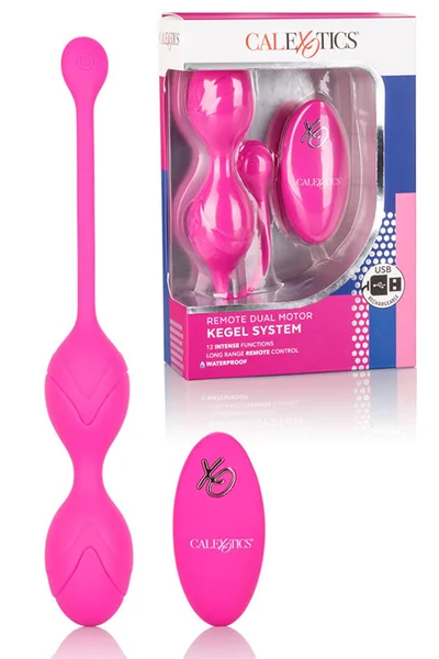 California Exotic Dual Motor Silicone Kegel Vibrator with Remote Control — image 7 of 12