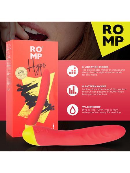 Romp Hype Flexible 8.2" G-Spot Vibrator