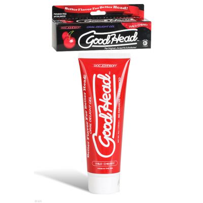 Doc Johnson GoodHead The Ultimate Blow Job Gel Cherry 4 oz