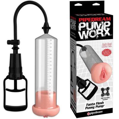 Pump Worx Beginners Pussy Sleeve Penis Pump Masturbation Cock Pump