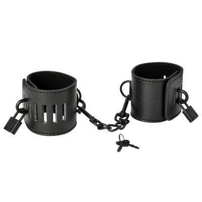 Sportsheets S M Shadow Locking Cuffs