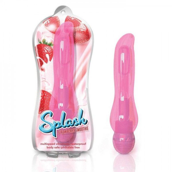 Splash strawberry smoothie