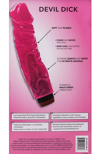 California Exotic 8.5" Vibrating Jelly Dongs — image 12 of 12