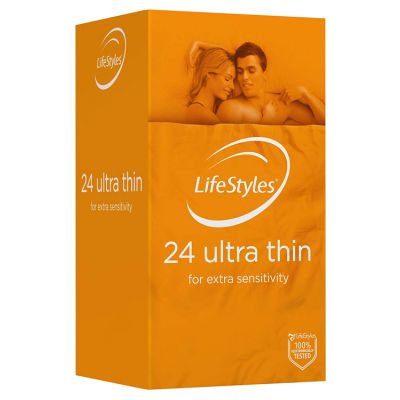 Lifestyles LifeStyles Ultra Thin Condoms 24 Pack