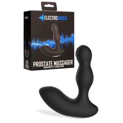 Shots Toys 4 7 Electro Shock Silicone Vibrating Prostate Massager