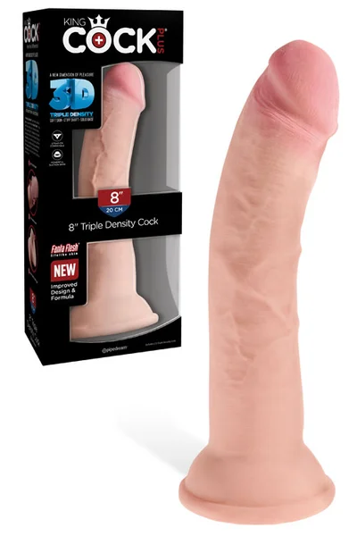 Pipedream King Cock Triple Density 8" Dildo — image 13 of 24