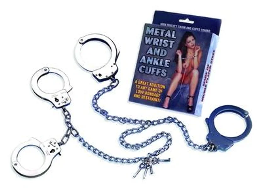 Metal Wrist and Ankle Cuffs — image 5 of 5