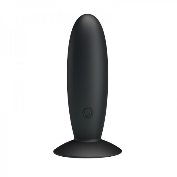 Pretty Love - Butt Plug Massager (Black)