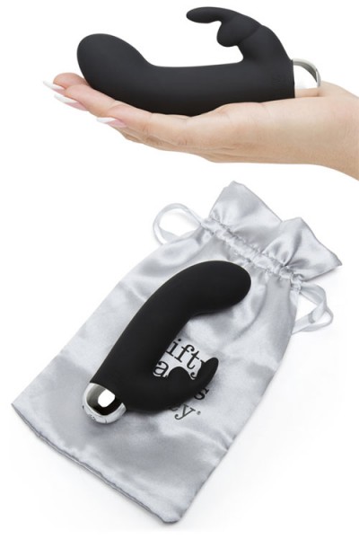 Fifty Shades Greedy Girl 5.5" Mini Rabbit Vibrator