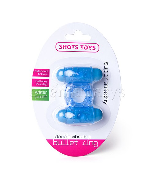 Double vibrating bullet ring