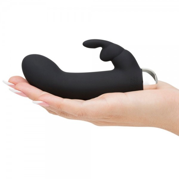 Fifty Shades Greedy Girl 5.5" Mini Rabbit Vibrator