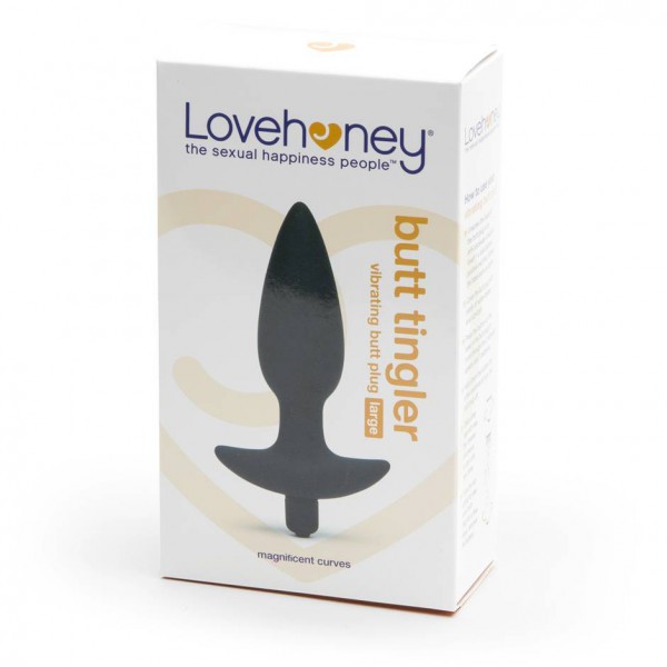 Lovehoney Butt Tingler 10 Function Vibrating Butt Plug 4.5 Inch