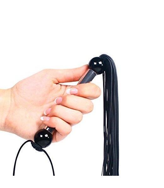 Black Rubber Flogger — image 4 of 5