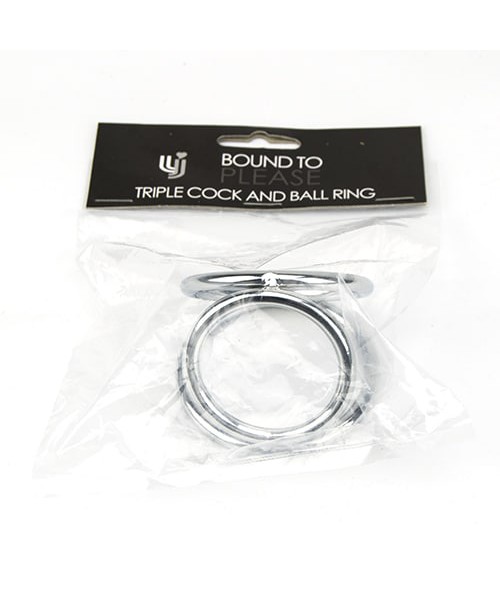 Bound to Please Triple Cock and Ball Ring