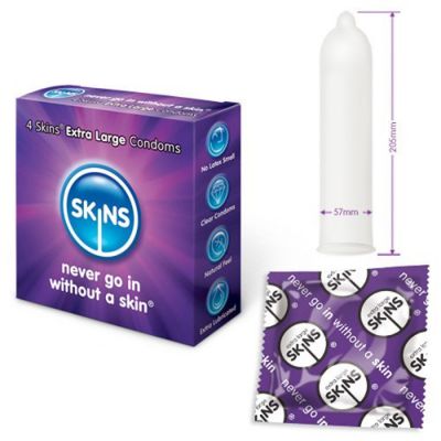 Skins Extra Large Condoms 12 Skins