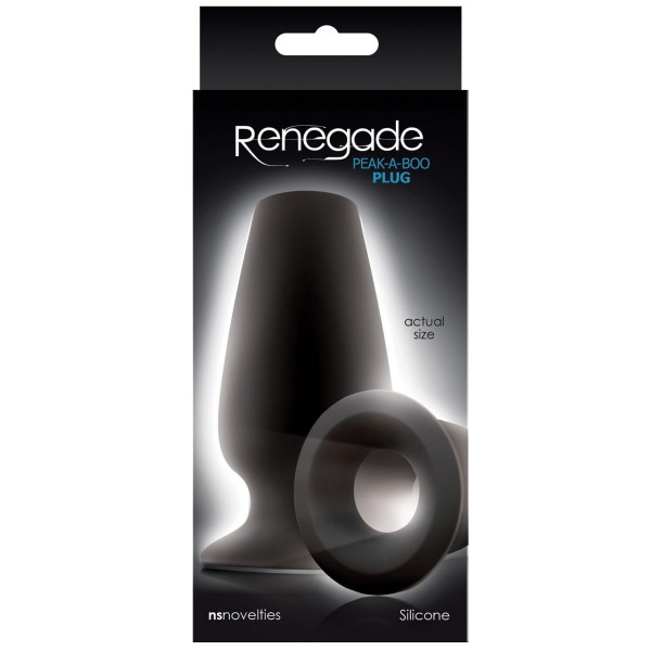 NS Novelties Renegade Peek A Boo Butt Plug