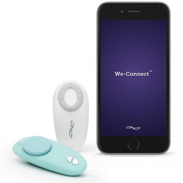 We-Vibe Moxie 3.6" Panty Vibrator with Magnetic Clip & App