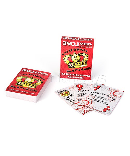California kings drinking game cards