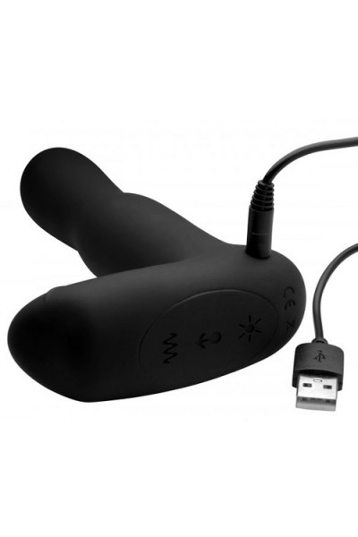 Under Control 6" Vibrating & Stroking Prostate Massager with Heating & Remote