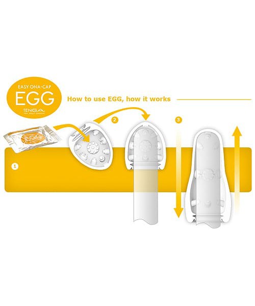 TENGA Silky Egg Shaped Male Masturbator